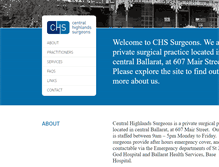 Tablet Screenshot of chsurgeons.com.au
